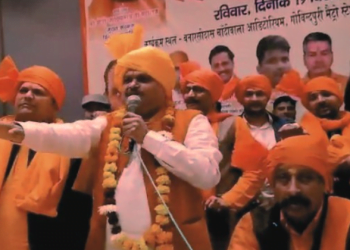 हरिद्वार में नरसिंहानंद और दिल्ली में सुदर्शन टी वी के चीफ़ ने ‘मरने मारने’ की शपथ दिलाई