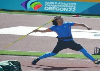 विश्व एथलेटिक्स चैंपियनशिप में नीरज चोपड़ा ने रजत पदक जीता।