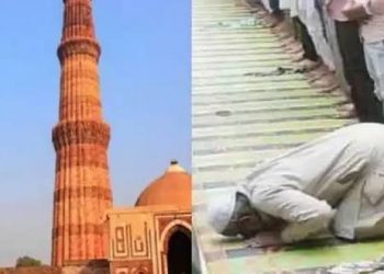 कुतुब मीनार की मुगल मस्जिद में मोदी सरकार ने किया नमाज का विरोध