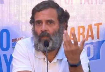 मेरे और कांग्रेस के खिलाफ मीडिया में अभियान चलाया गया: राहुल गांधी का आरोप