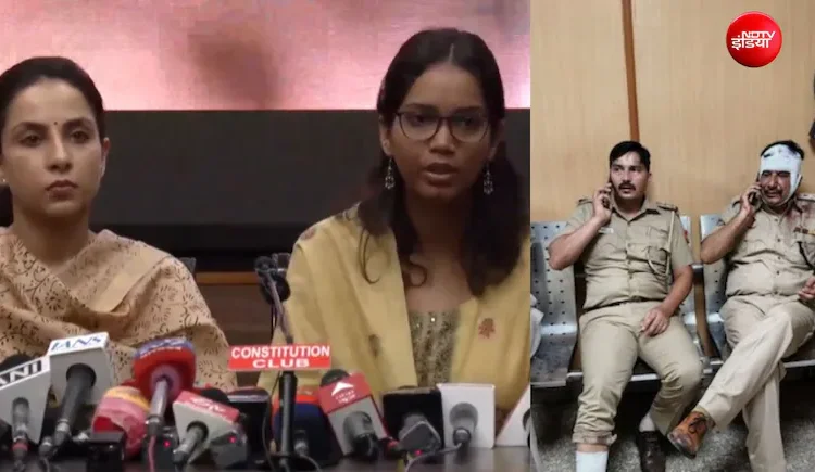 ‘वर्दी खून से लथपथ;…मेरे पिता को मार ही डाला था’, CJP के संसद मार्च में घायल पुलिसकर्मियों के परिजनों ने सुनाई आपबीती